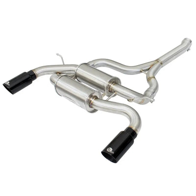 aFe black axle-back exhaust