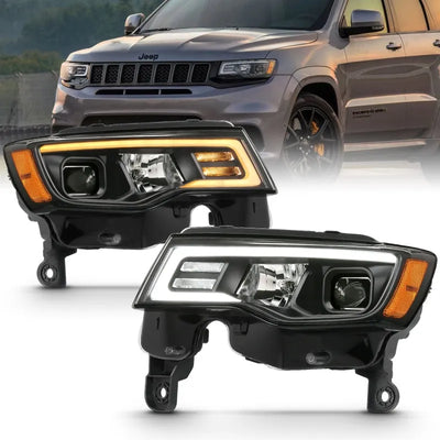 ANZO black headlights
