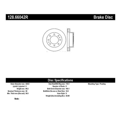 Stoptech auto part