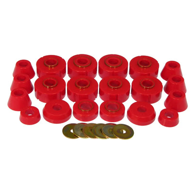 Prothane red auto part