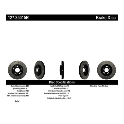 Stoptech auto part
