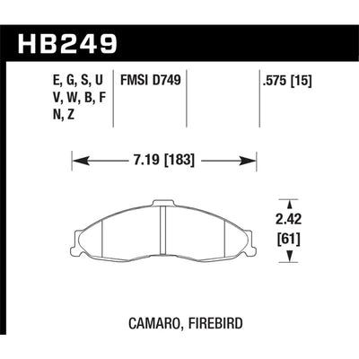 Hawk Performance auto part