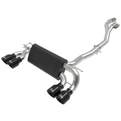 aFe black cat-back exhaust