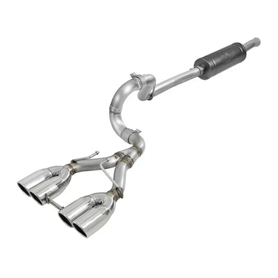 aFe polished exhaust