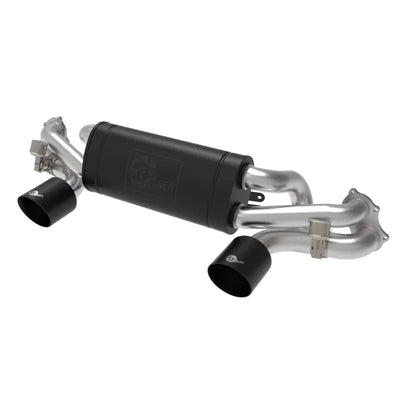aFe black cat-back exhaust