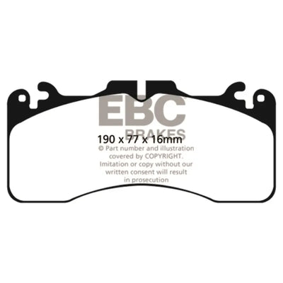 EBC blue auto part