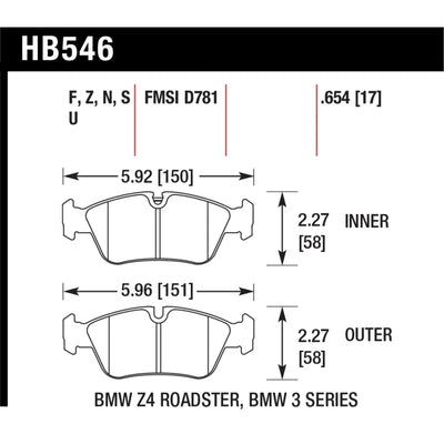 Hawk Performance auto part