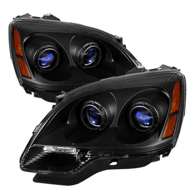 SPYDER black headlights