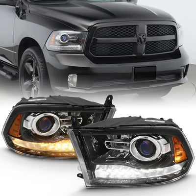 ANZO black auto part