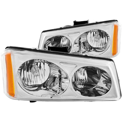 ANZO silver headlights