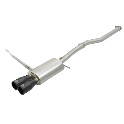 aFe black cat-back exhaust