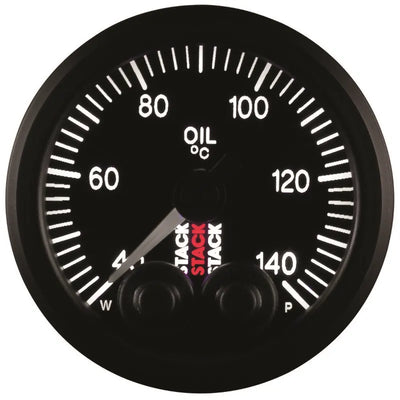 AutoMeter black gauge