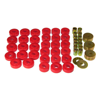 Prothane red auto part