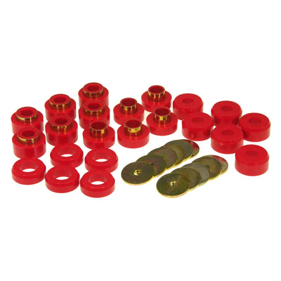 Prothane red auto part