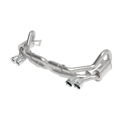 aFe polished cat-back exhaust
