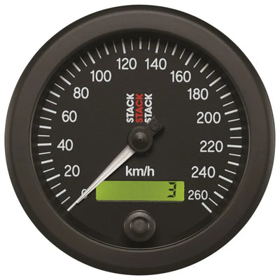 AutoMeter black auto part