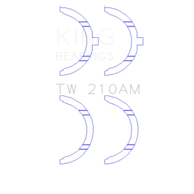 King Engine Bearings auto part
