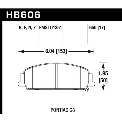 Hawk Performance auto part