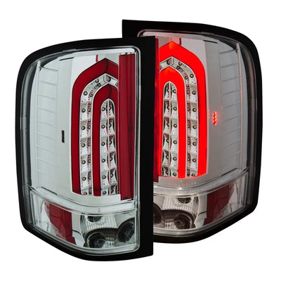 ANZO silver tail light