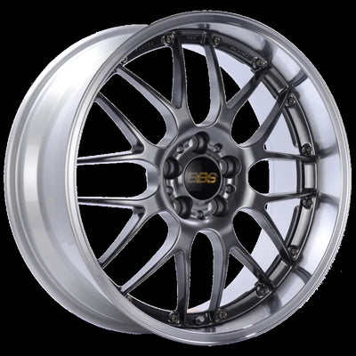 BBS black auto part