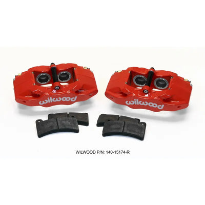 Wilwood red auto part