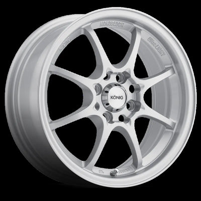 Konig Wheels silver auto part