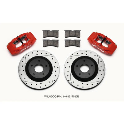 Wilwood red auto part