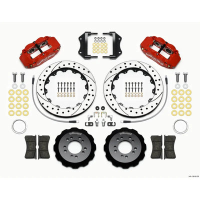 Wilwood red auto part