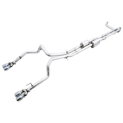 AWE Tuning silver cat-back exhaust