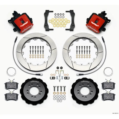 Wilwood red auto part