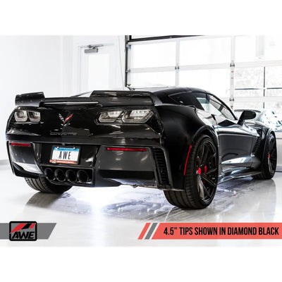 AWE Tuning black axle-back exhaust