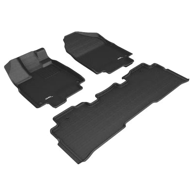 3D MAXpider black floor mats