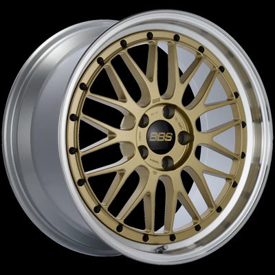 BBS red auto part
