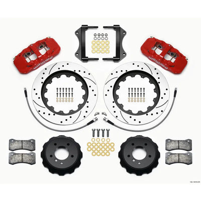 Wilwood red auto part
