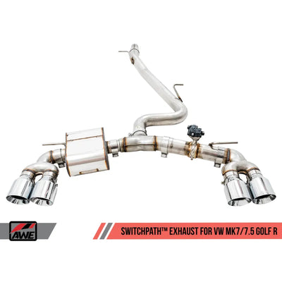 AWE Tuning silver exhaust