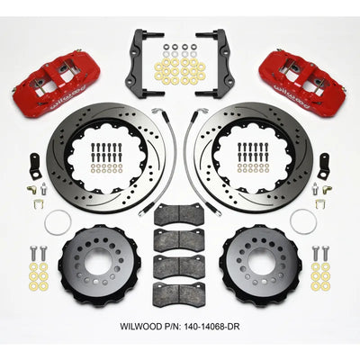 Wilwood red auto part