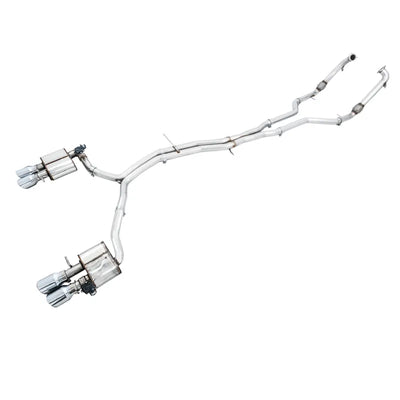 AWE Tuning silver exhaust