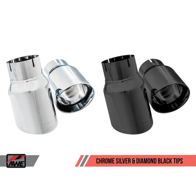 AWE Tuning silver cat-back exhaust