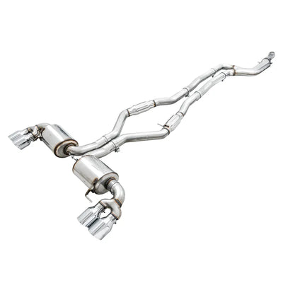 AWE Tuning silver exhaust