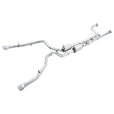 AWE Tuning silver cat-back exhaust