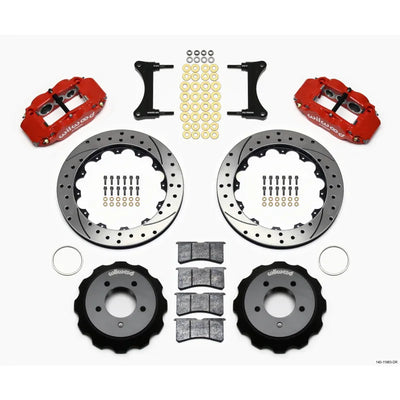 Wilwood red auto part