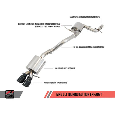 AWE Tuning silver exhaust