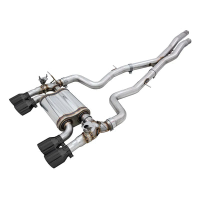AWE Tuning black cat-back exhaust