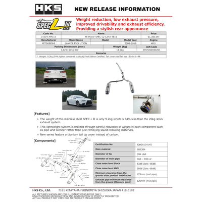 HKS auto part