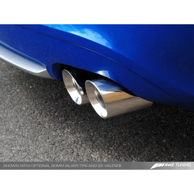 AWE Tuning silver exhaust
