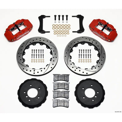 Wilwood red auto part