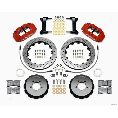 Wilwood red auto part