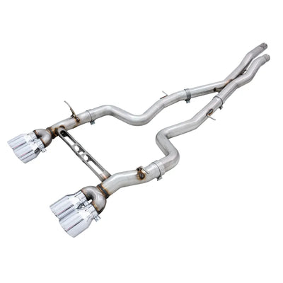 AWE Tuning silver cat-back exhaust