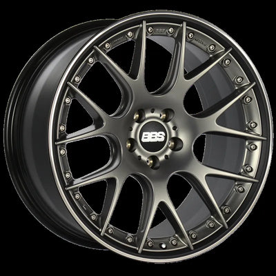 BBS black auto part