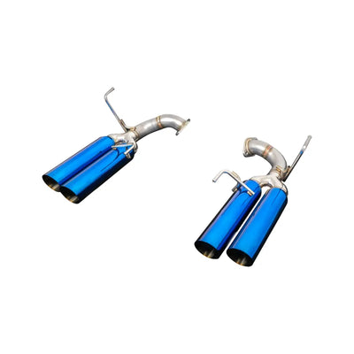 Remark blue axle-back exhaust